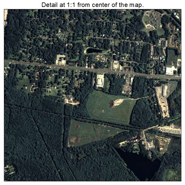 Garden City, Georgia aerial imagery detail