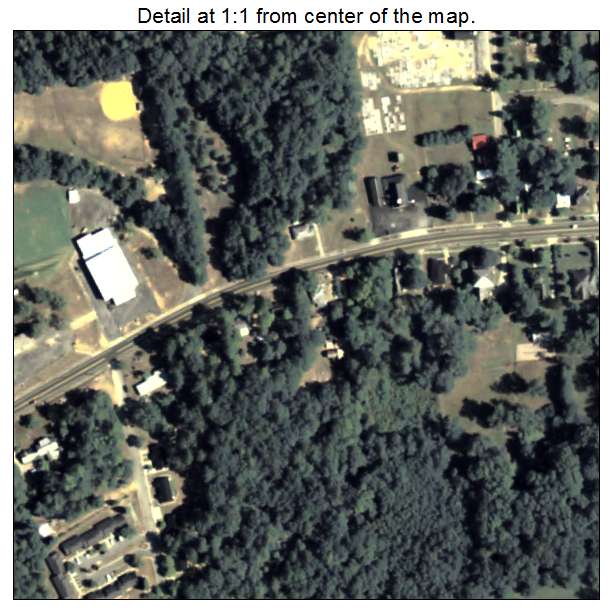 Gibson, Georgia aerial imagery detail