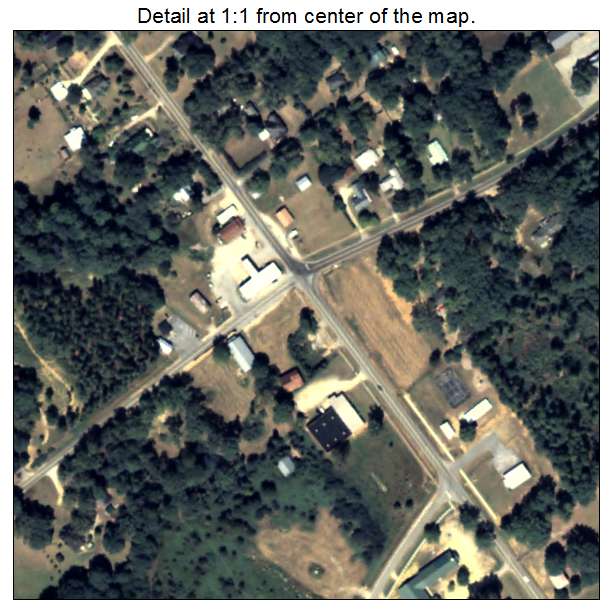 Good Hope, Georgia aerial imagery detail
