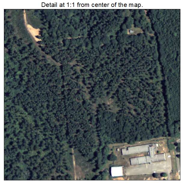 Hilltop, Georgia aerial imagery detail