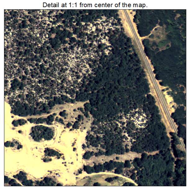 Keysville, Georgia aerial imagery detail