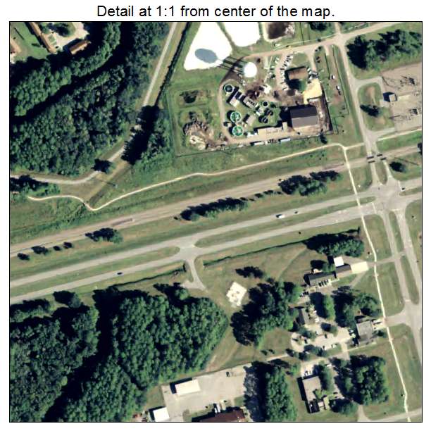 Kings Bay Base, Georgia aerial imagery detail