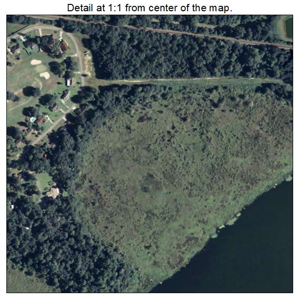 Lake Park, Georgia aerial imagery detail
