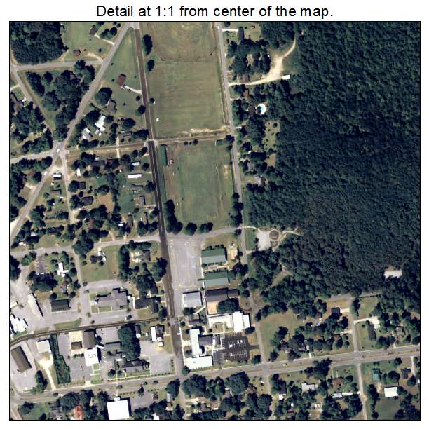 Leesburg, Georgia aerial imagery detail