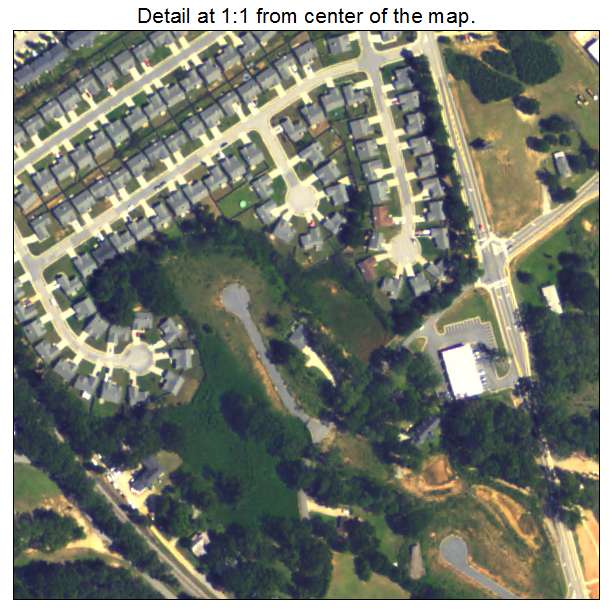Lovejoy, Georgia aerial imagery detail