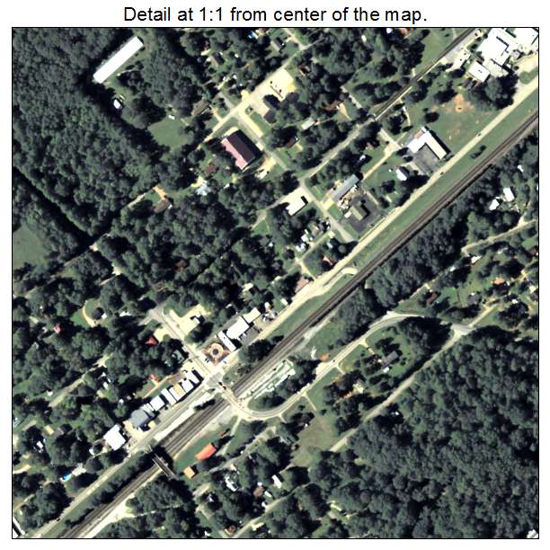 Aerial Photography Map of Lula, GA Georgia