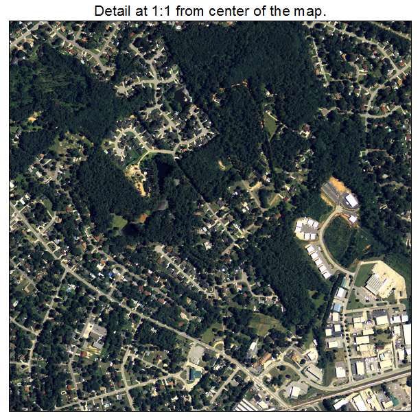 Martinez, Georgia aerial imagery detail