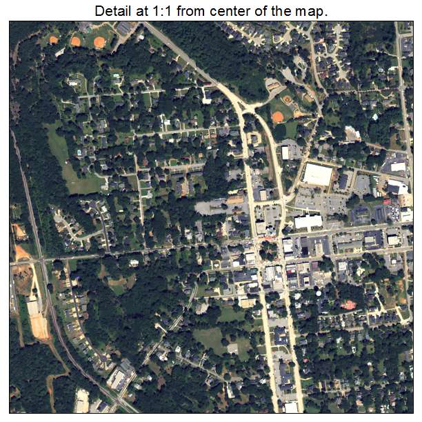 McDonough, Georgia aerial imagery detail