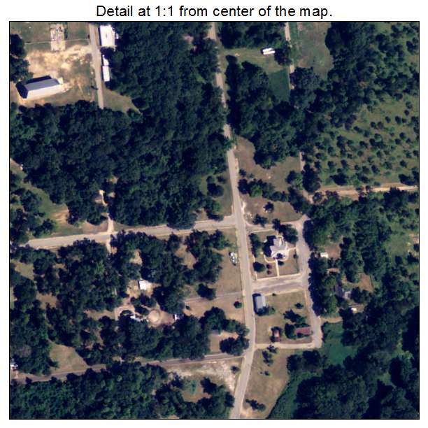 Newton, Georgia aerial imagery detail
