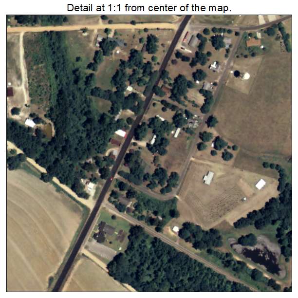 Nunez, Georgia aerial imagery detail
