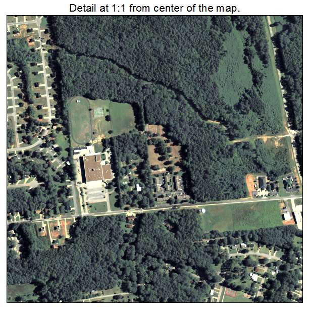 Palmetto, Georgia aerial imagery detail