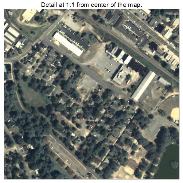 Payne, Georgia aerial imagery detail