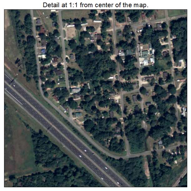 Phillipsburg, Georgia aerial imagery detail