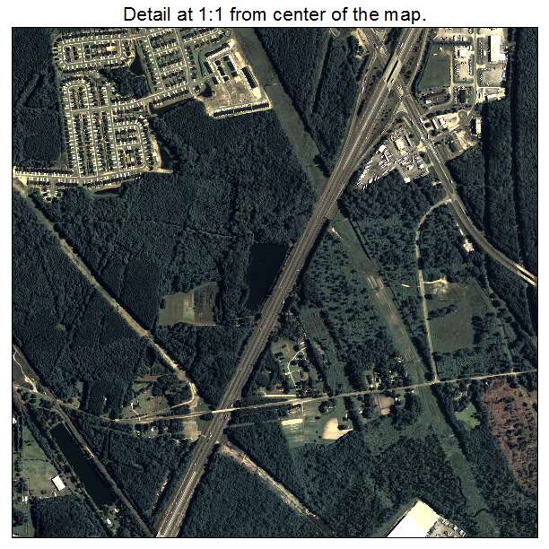 Port Wentworth, Georgia aerial imagery detail