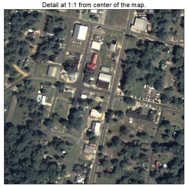 Rentz, Georgia aerial imagery detail