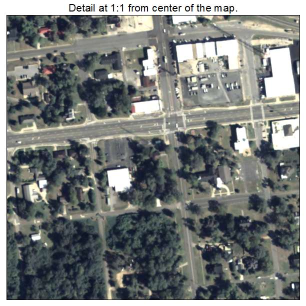 Reynolds, Georgia aerial imagery detail