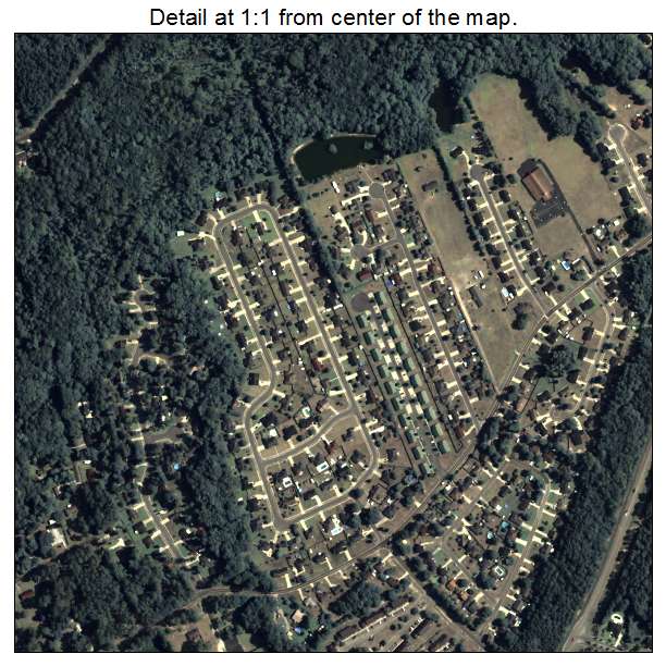 Rincon, Georgia aerial imagery detail