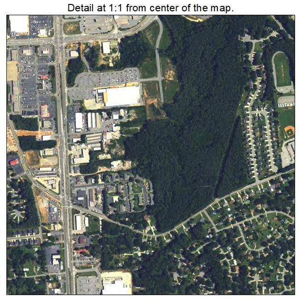 Aerial Photography Map of Riverdale, GA Georgia