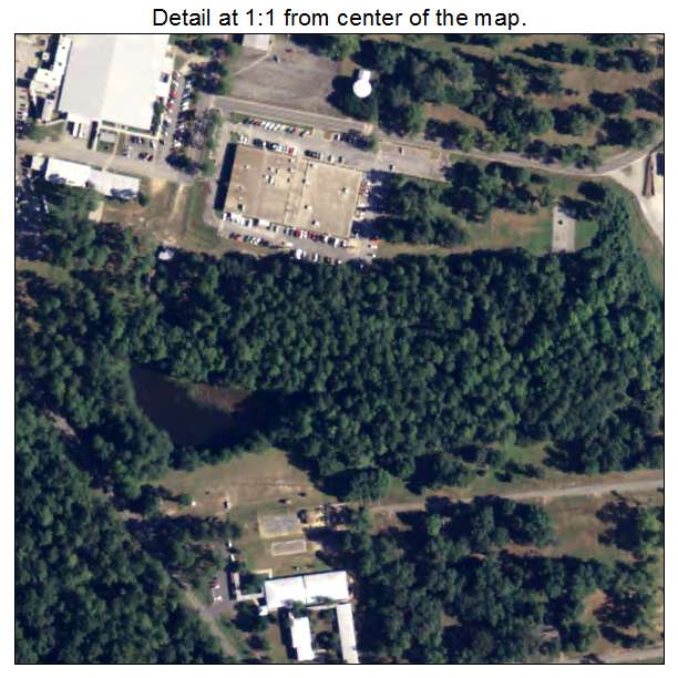 Riverside, Georgia aerial imagery detail