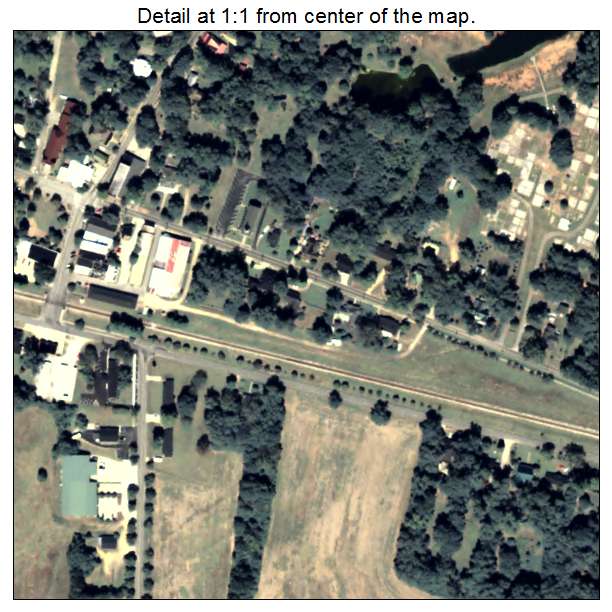 Rutledge, Georgia aerial imagery detail