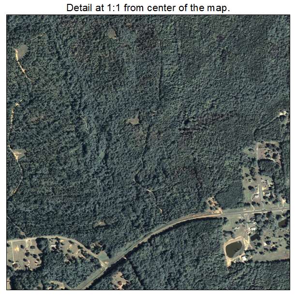 Salem, Georgia aerial imagery detail