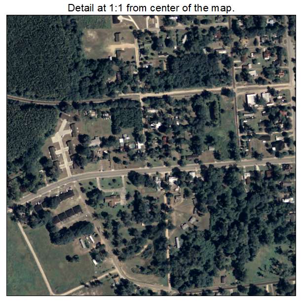 Aerial Photography Map of Sparks, GA