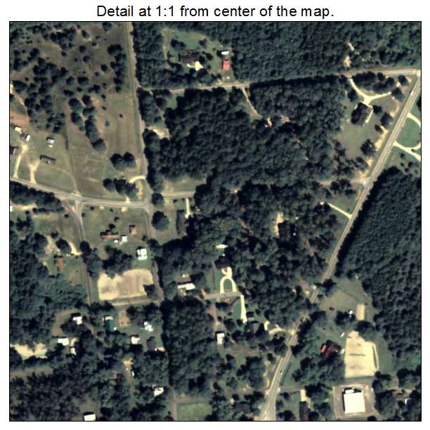 Stapleton, Georgia aerial imagery detail