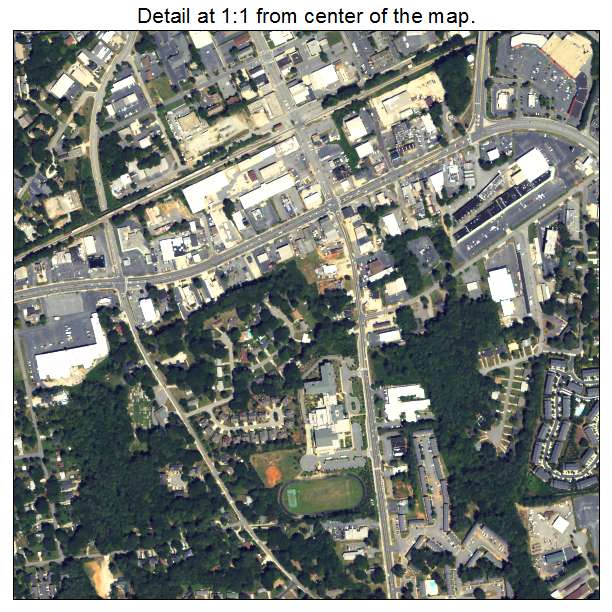 Tucker, Georgia aerial imagery detail