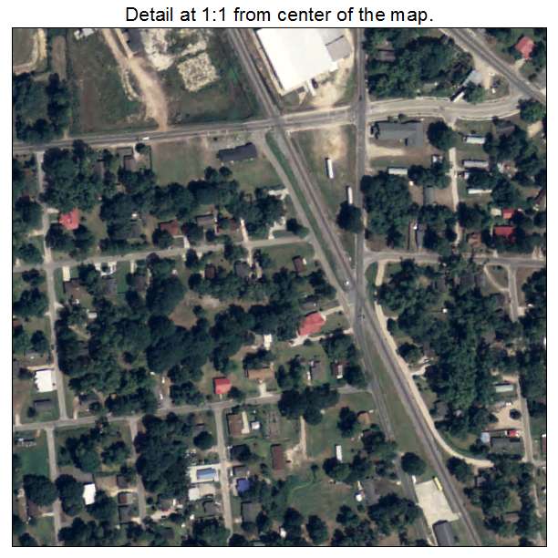 Unionville, Georgia aerial imagery detail