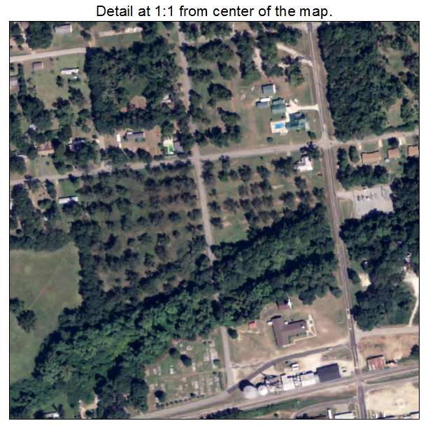 Whigham, Georgia aerial imagery detail