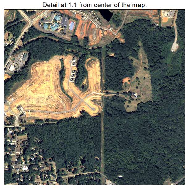 Woodstock, Georgia aerial imagery detail