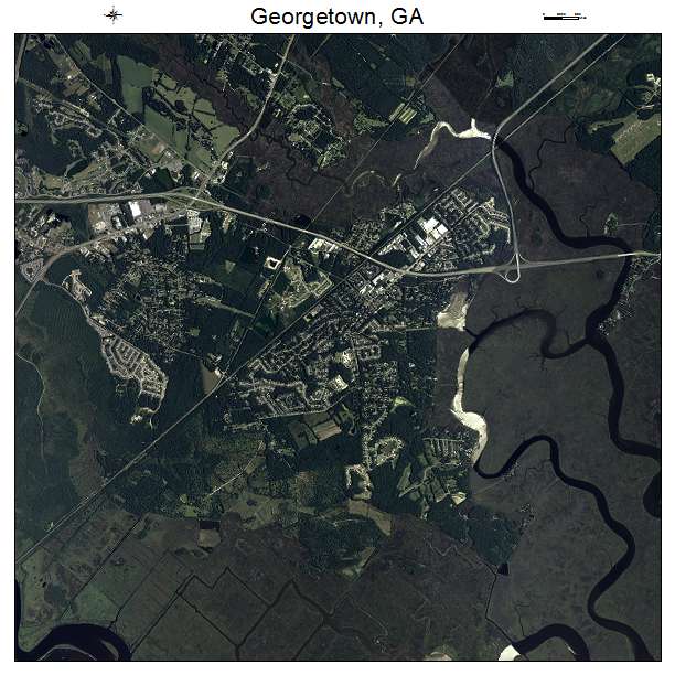 Georgetown, GA air photo map
