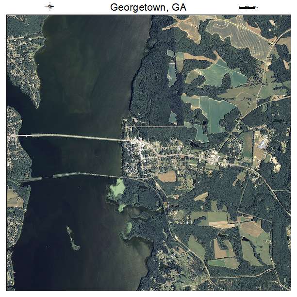 Georgetown, GA air photo map