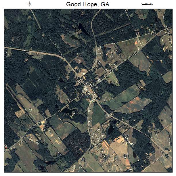 Good Hope, GA air photo map