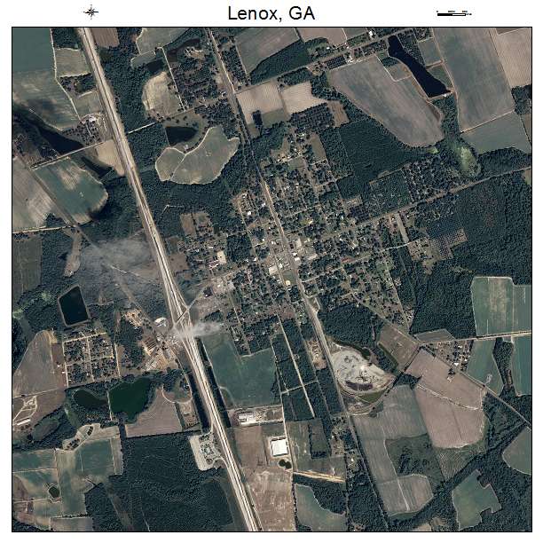 Lenox, GA air photo map