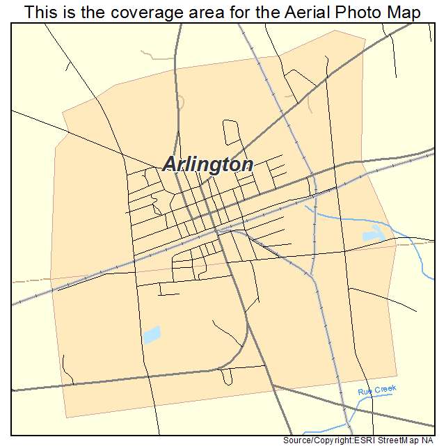 Arlington, GA location map 