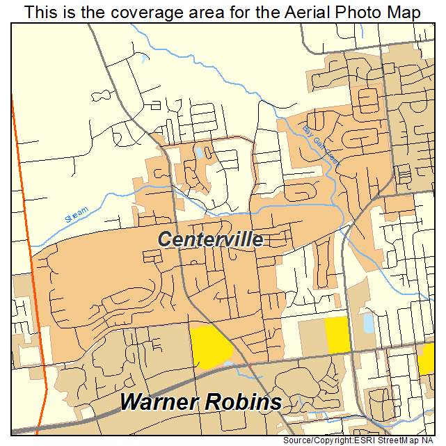 Centerville, GA location map 