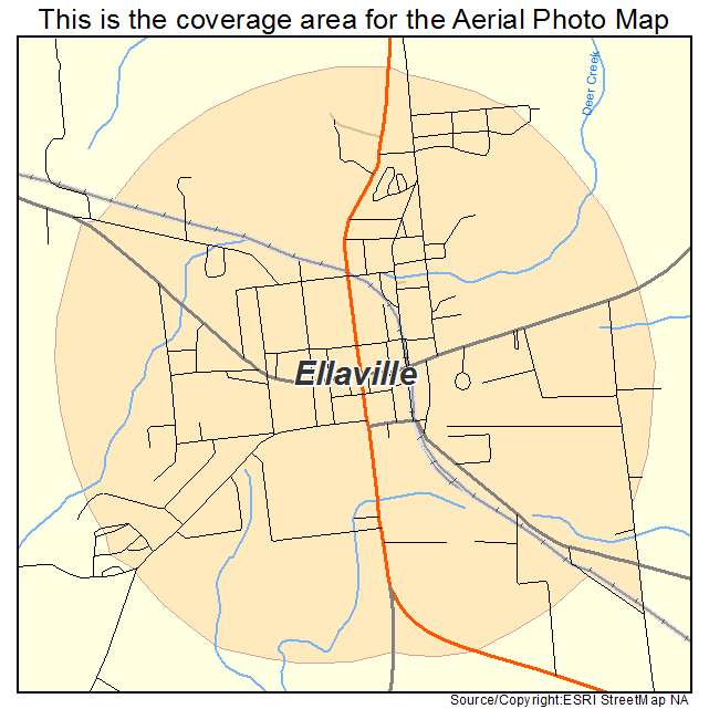 Ellaville, GA location map 