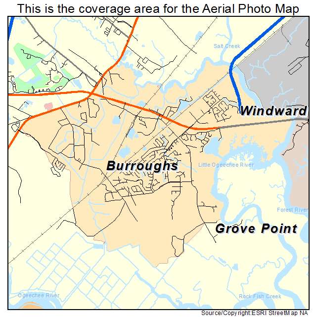 Georgetown, GA location map 