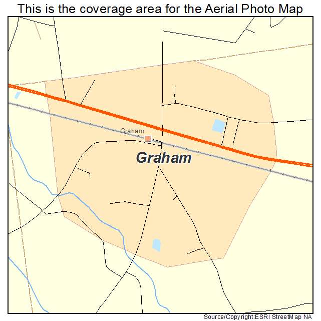 Graham, GA location map 