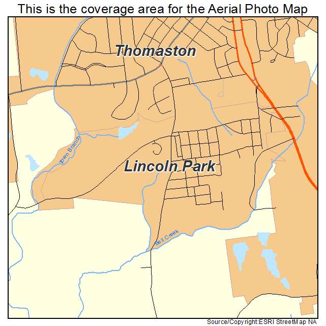 Lincoln Park, GA location map 