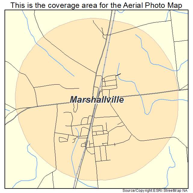 Marshallville, GA location map 