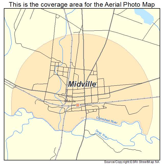 Midville, GA location map 