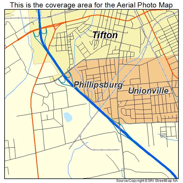 Phillipsburg, GA location map 