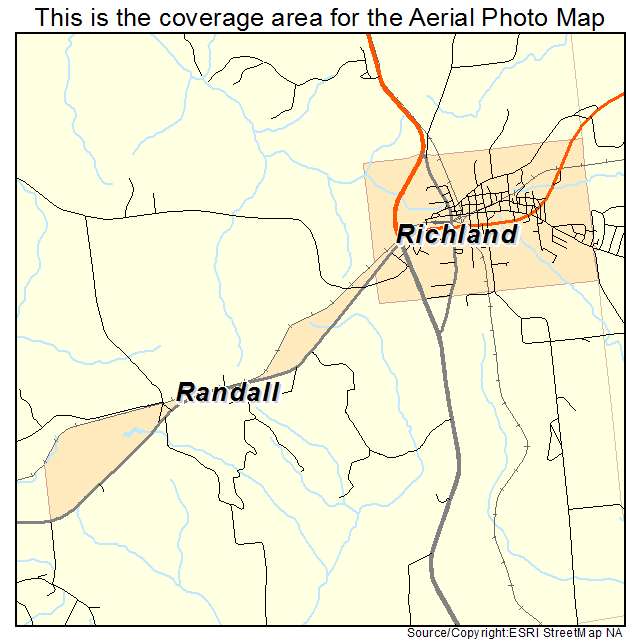 Richland, GA location map 