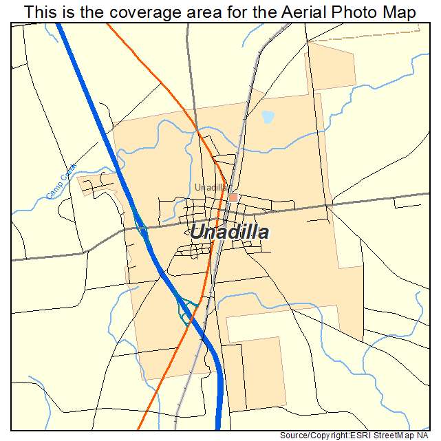 Unadilla, GA location map 