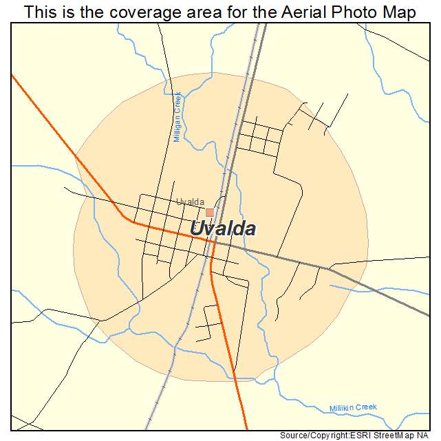 Uvalda, GA location map 