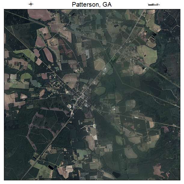 Patterson, GA air photo map