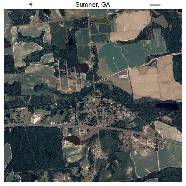 Sumner, GA air photo map