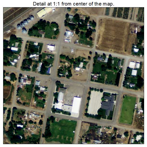 Acequia, Idaho aerial imagery detail
